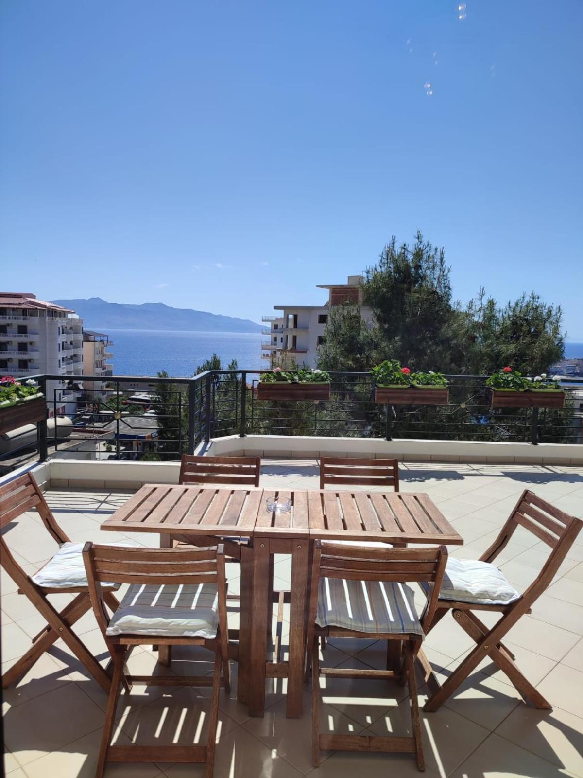 Cimi Apartments Sarandë Exterior foto